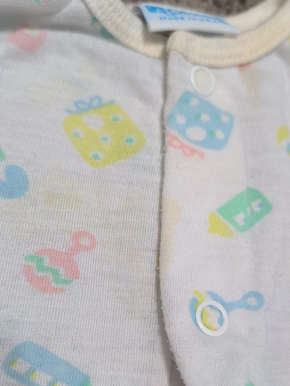 Vintage Carter's Newborn Sleeper Cinch Bottom Made In USA